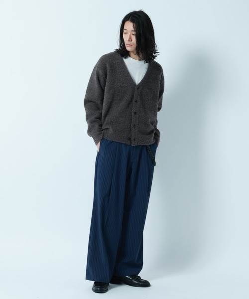 RAGEBLUE（レイジブルー）の「【LUXURY+EASY】Design Belt Wide Slacks/ラグイージーベルト付きスラックス（スラックス・メンズ・ブラック/ネイビー/グレー・LARGE/MEDIUM）」の20枚目の写真