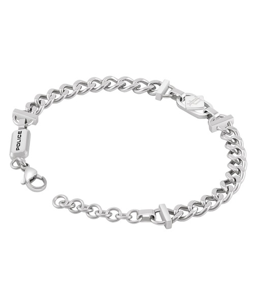 POLICE（ポリス）の「【POLICE】ポリス VYXEN ブレスレット メンズ（ブレスレット・メンズ・シルバー・FREE）」の2枚目の写真