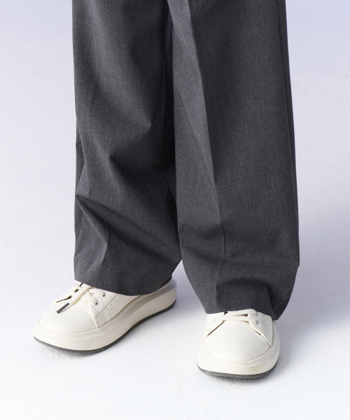 MUSINSA STANDARD KIDS（ムシンサスタンダードキッズ）の「ワイドバンディングスラックス [ミディアムグレー]（その他パンツ・レディース・その他・110/120/130/140/150/160）」の8枚目の写真