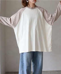 コットンラグランビッグTee