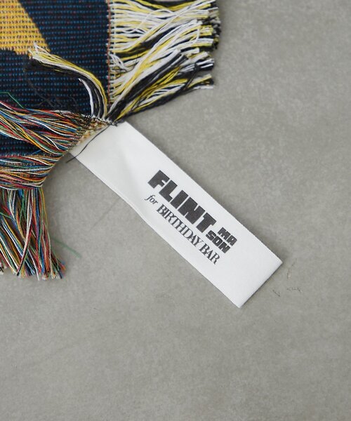 BIRTHDAY BAR（バースデイバー）の「【クリエイター「FLINT MASON」× BIRTHDAY BAR 初コラボ！】POTLUCK PASTA PARTYスローケット（ブランケット・レディース・オレンジ/グリーン・0）」の15枚目の写真