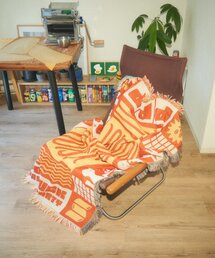 BIRTHDAY BAR（バースデイバー）の「【クリエイター「FLINT MASON」× BIRTHDAY BAR 初コラボ!】POTLUCK PASTA PARTYスローケット（ブランケット）」