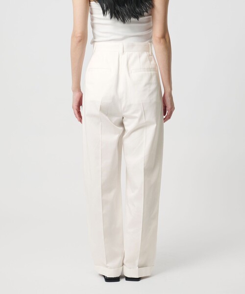 MARW UNITED ARROWS(マルゥ ユナイテッドアローズ)の「<MARW UNITED ARROWS>タック ダブル チノパンツ(チノパンツ・レディース・ブラック/ベージュ/オフホワイト・38/36)」の20枚目の写真