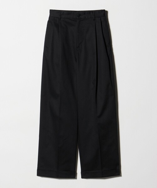 MARW UNITED ARROWS(マルゥ ユナイテッドアローズ)の「<MARW UNITED ARROWS>タック ダブル チノパンツ(チノパンツ・レディース・ブラック/ベージュ/オフホワイト・38/36)」の21枚目の写真