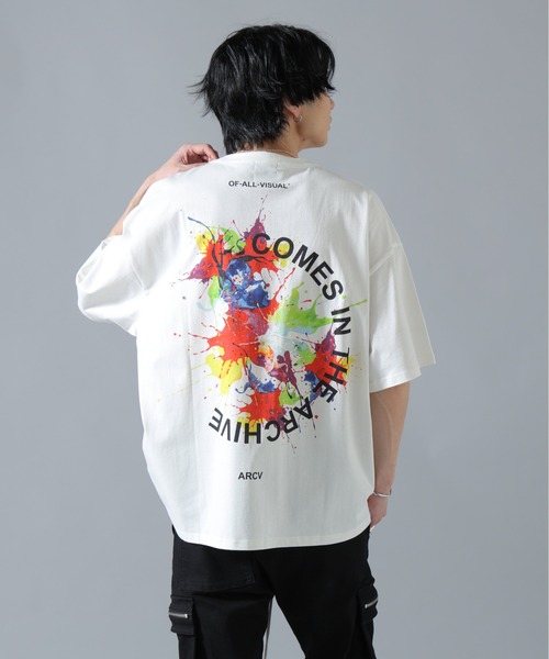 A4A（エーフォーエー）の「【WEB&DEPOT限定】A4A/エーフォーエー/COMES IN S/S TEE（Tシャツ/カットソー・メンズ・ホワイト/ブラック・M）」の5枚目の写真