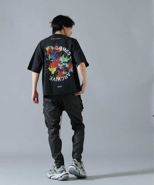 A4A（エーフォーエー）の「【WEB&DEPOT限定】A4A/エーフォーエー/COMES IN S/S TEE（Tシャツ/カットソー・メンズ・ホワイト/ブラック・M）」の16枚目の写真