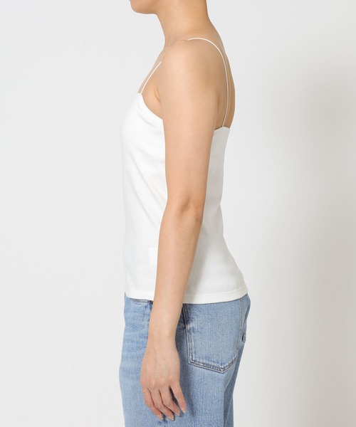 BABYLONE（バビロン）の「パット付きキャミ（キャミソール・レディース・ブラック/ベージュ/ホワイト・フリー）」の5枚目の写真