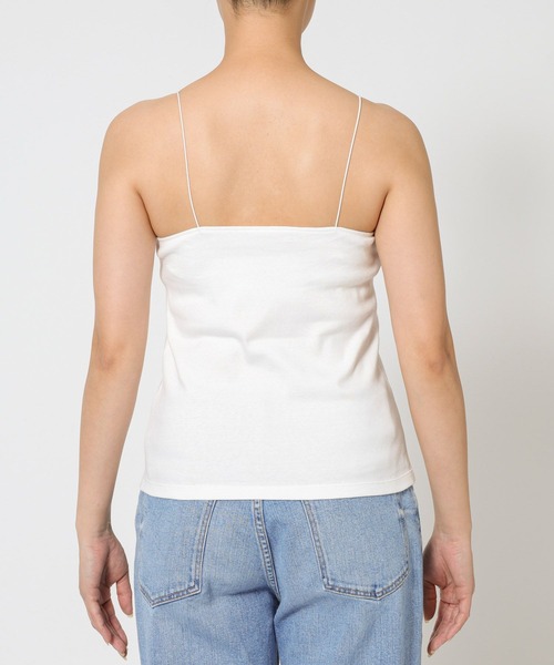 BABYLONE（バビロン）の「パット付きキャミ（キャミソール・レディース・ブラック/ベージュ/ホワイト・フリー）」の6枚目の写真