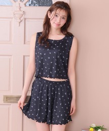 aimerfeel（エメフィール）の「小花柄 カーディガン付き 長袖 3点セット（ルームウェア/パジャマ）」