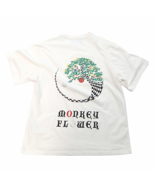 Monkey Flower(モンキーフラワー)の「共用ピーチツリーハーフTシャツ/MS0WTS28U ホワイト(Tシャツ/カットソー・メンズ・その他・LARGE/X-LARGE)」の3枚目の写真