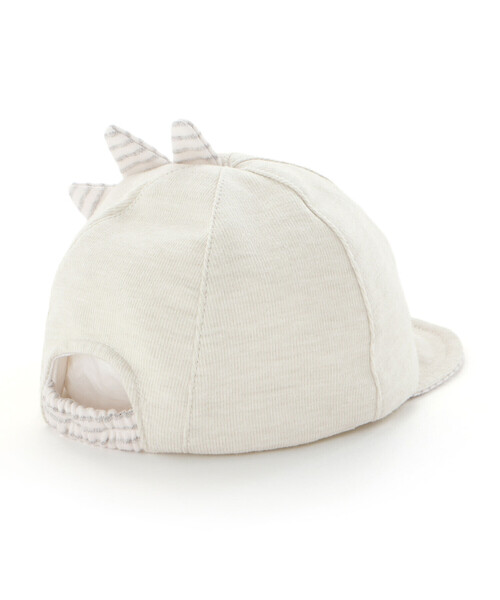 SLAP SLIP BABY（スラップスリップベビー）の「クマ&恐竜キャップベビー(46~48cm)（その他ベビー用品・キッズ・グリーン/ベージュ・48cm/46cm）」の5枚目の写真