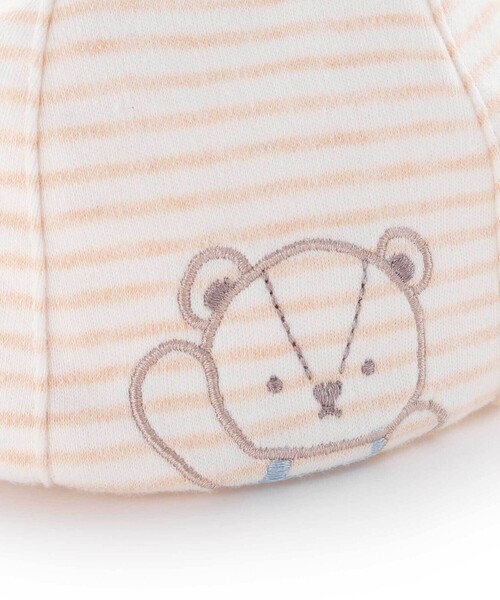 SLAP SLIP BABY（スラップスリップベビー）の「クマ&恐竜キャップベビー(46~48cm)（その他ベビー用品・キッズ・グリーン/ベージュ・48cm/46cm）」の9枚目の写真