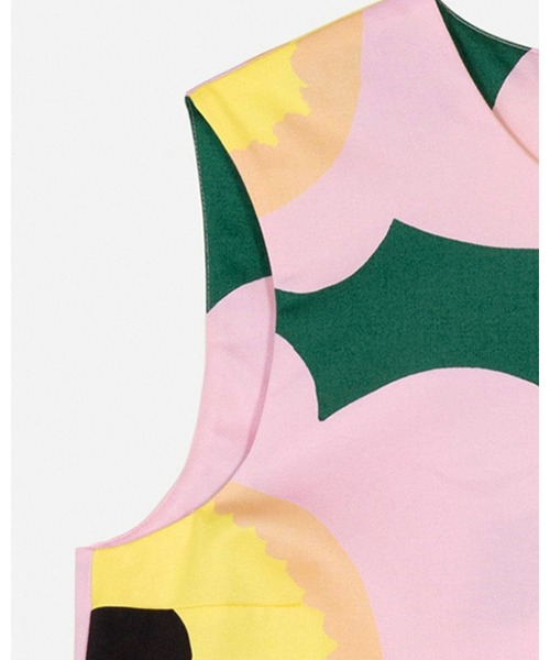 marimekko（マリメッコ）の「Siluetti Unikko / Dress（ワンピース・レディース・ライトピンク・36/38）」の6枚目の写真