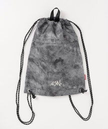 VISION STREET WEAR | 【VISION STREET WEAR/ヴィジョンストリートウェア】スモーク加工ナップサック/ドローストリングバッグ(バックパック/リュック)