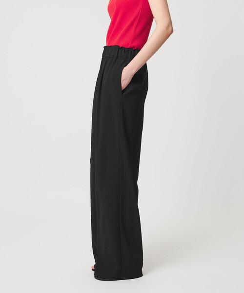 AEWEN MATOPH（イウエン マトフ）の「＜AEWEN MATOPH＞バックサテンイージーパンツ ‐ ウォッシャブル ‐（その他パンツ・レディース・ブラック/イエロー・36/38）」の6枚目の写真