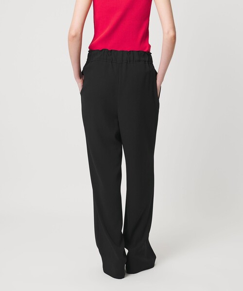 AEWEN MATOPH（イウエン マトフ）の「＜AEWEN MATOPH＞バックサテンイージーパンツ ‐ ウォッシャブル ‐（その他パンツ・レディース・ブラック/イエロー・36/38）」の5枚目の写真