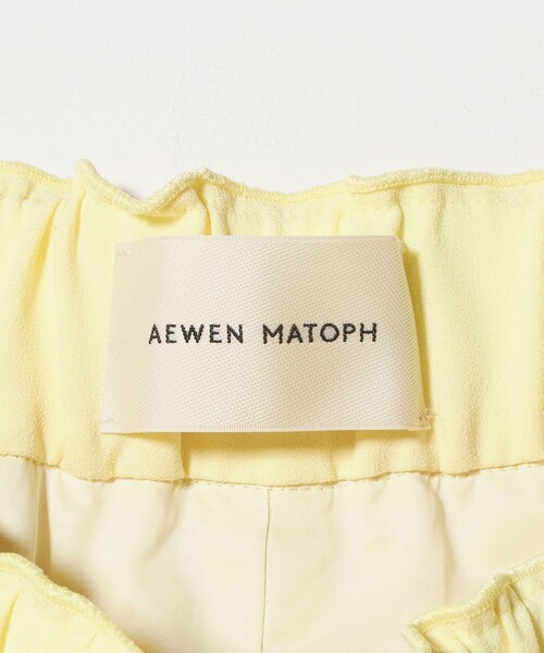 AEWEN MATOPH（イウエン マトフ）の「＜AEWEN MATOPH＞バックサテンイージーパンツ ‐ ウォッシャブル ‐（その他パンツ・レディース・ブラック/イエロー・36/38）」の17枚目の写真