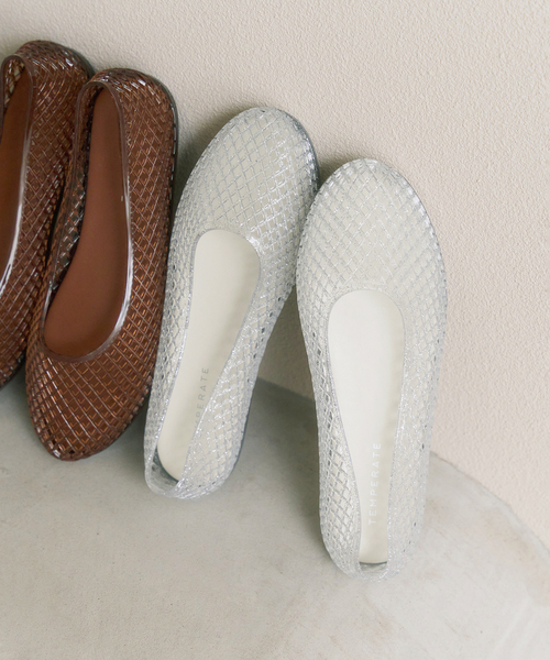 TEMPERATE（テンパレイト）の「TEMPERATE /テンパレイト HAMISH（レインシューズ・レディース・シルバー/ブラック系その他/ブラウン・41/40/39/38/37）」の3枚目の写真