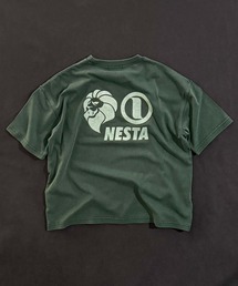 THE CASUAL（カジュアル）の「【NESTA BRAND/ネスタブランド】ピグメント加工 オーバーサイズ Tシャツ（Tシャツ/カットソー）」