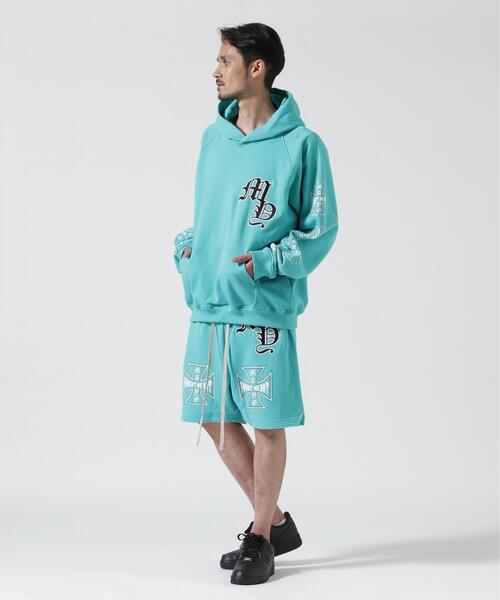 ROYAL FLASH（ロイヤルフラッシュ）の「MAYO/メイヨー/別注スウエットショーツ（その他パンツ・メンズ・ブラック/ブルー・L/M）」の15枚目の写真