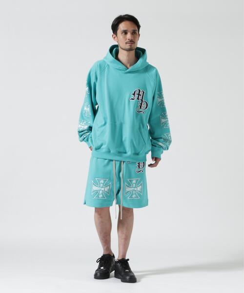 ROYAL FLASH（ロイヤルフラッシュ）の「MAYO/メイヨー/別注スウエットショーツ（その他パンツ・メンズ・ブラック/ブルー・L/M）」の16枚目の写真