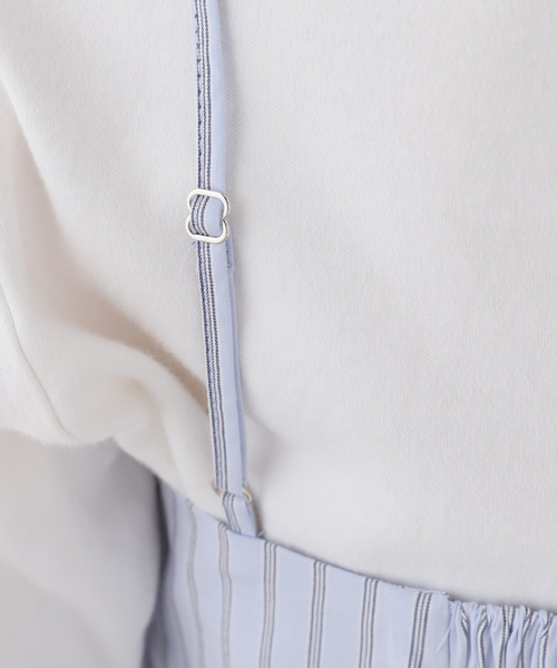 SLOBE IENA（スローブイエナ）の「リボンキャミ（キャミソール・レディース・グリーン/ブルー・FREE）」の6枚目の写真