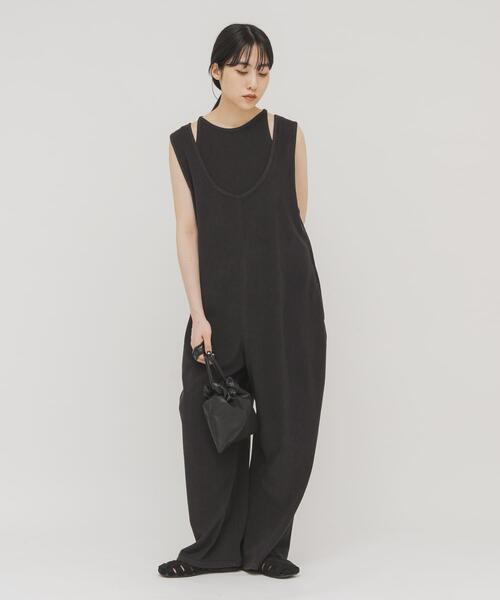 KBF（ケイビーエフ）の「タンクトップSETオールインワン（その他パンツ・レディース・ネイビー/ベージュ・36/38）」の18枚目の写真