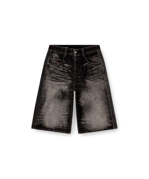 DIESEL（ディーゼル）の「メンズ デニムショートパンツ D-ENIM-M-SHORT-S（デニムパンツ・メンズ・ブラック系その他・30inch/32inch/28inch）」の6枚目の写真