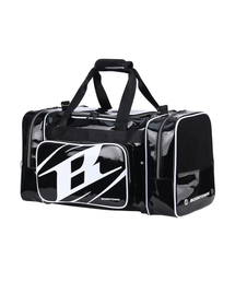 BORN TO WIN（ボーントゥウィン）の「SYMBOL LOGO ENAMEL DUFFLE BAG [BLACK]（ボストンバッグ）」