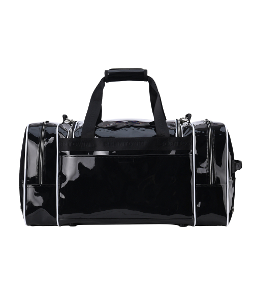 BORN TO WIN（ボーントゥウィン）の「SYMBOL LOGO ENAMEL DUFFLE BAG [BLACK]（ボストンバッグ・メンズ・その他・F）」の3枚目の写真