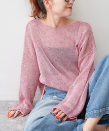 Spick & Span | 《新色有り / 追加》リネンミックス2WAYプルオーバー(ニット/セーター)