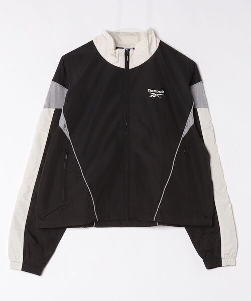 Reebok（リーボック）の「【別注】リーボック  REEBOK WIND   JACKET 限定コラボ（ナイロンジャケット・レディース・アイボリー/チャコールグレー/ピンク・L/M）」の6枚目の写真