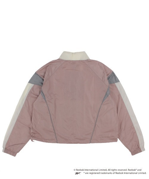 Reebok（リーボック）の「【別注】リーボック  REEBOK WIND   JACKET 限定コラボ（ナイロンジャケット・レディース・アイボリー/チャコールグレー/ピンク・L/M）」の14枚目の写真