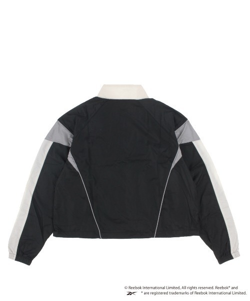 Reebok（リーボック）の「【別注】リーボック  REEBOK WIND   JACKET 限定コラボ（ナイロンジャケット・レディース・アイボリー/チャコールグレー/ピンク・L/M）」の12枚目の写真