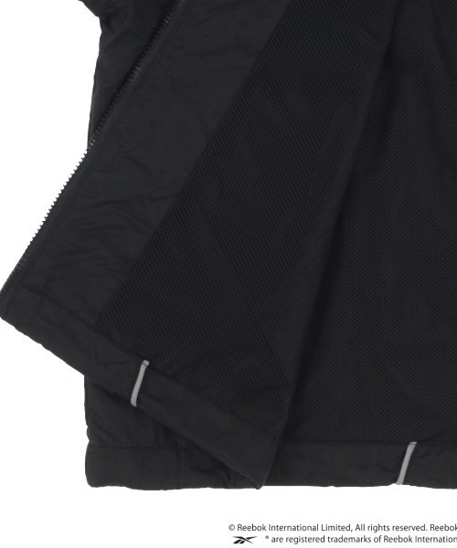 Reebok（リーボック）の「【別注】リーボック  REEBOK WIND   JACKET 限定コラボ（ナイロンジャケット・レディース・アイボリー/チャコールグレー/ピンク・L/M）」の9枚目の写真