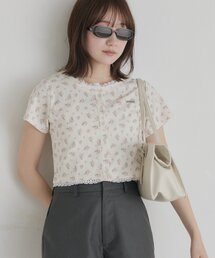 mline｜エムラインのトップス（花柄・ボタニカル柄）通販 - ZOZOTOWN