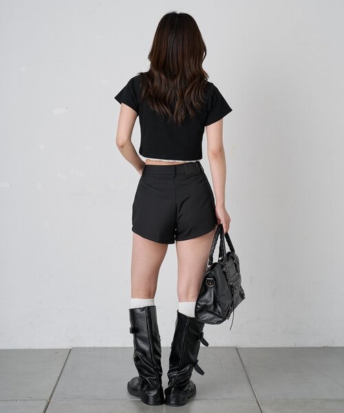 mline（エムライン）の「【着回し万能】[mline]レースポイントカーデ（Tシャツ/カットソー・レディース・グレー/ブルー/ネイビー/ピンク/ブラック・FREE）」の12枚目の写真