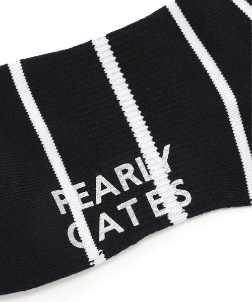 PEARLY GATES（パーリーゲイツ）の「【PEARLY GATES】ＭＩＸボーダーミドルＳＯＸ（ソックス/靴下・メンズ・ホワイト系その他/ダークインディゴブルー・FREE）」の5枚目の写真