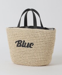 BLUE LABEL CRESTBRIDGE（ブルーレーベルクレストブリッジ）の「ロゴ刺繍ペーパートート（ハンドバッグ）」