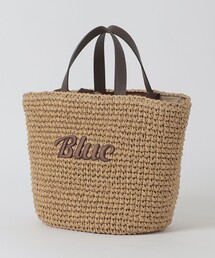BLUE LABEL CRESTBRIDGE（ブルーレーベルクレストブリッジ）の「ロゴ刺繍ペーパートート（ハンドバッグ）」