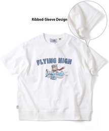 6.2oz ピグメントFLYING HIGH ビッグTEE