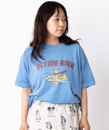 6.2oz ピグメントFLYING HIGH ビッグTEE