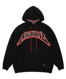 AJOBYAJO | [PBA] AJOLICA Knit Hoodie [BLACK](ニット/セーター)