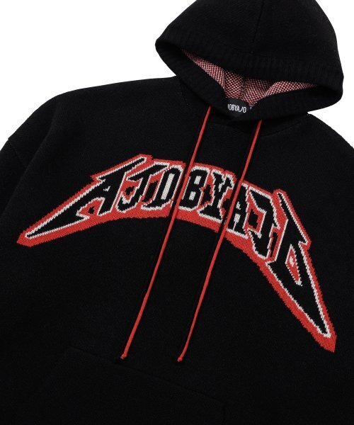 AJOBYAJO（アジョバイアジョ）の「[PBA] AJOLICA Knit Hoodie [BLACK]（ニット/セーター・レディース・その他・L/XL）」の3枚目の写真