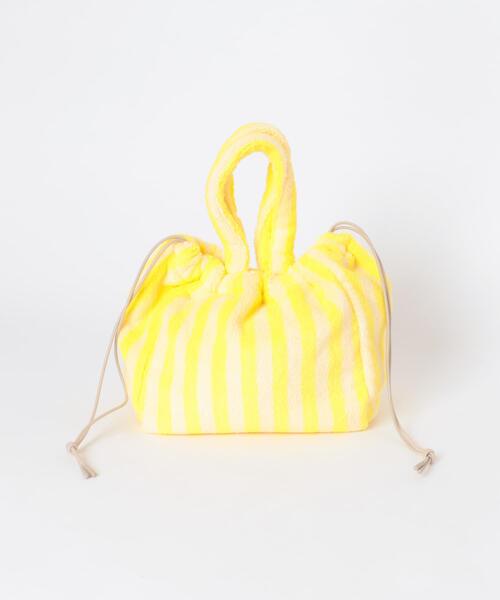 BONGUSTA（ボングスタ）の「BONGUSTA　NARAM HANDBAG（ハンドバッグ・レディース・アイボリー/キャメル/イエロー・-）」の2枚目の写真