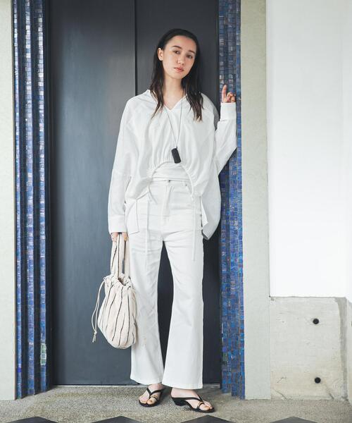 BONGUSTA（ボングスタ）の「BONGUSTA　NARAM HANDBAG（ハンドバッグ・レディース・アイボリー/キャメル/イエロー・-）」の17枚目の写真