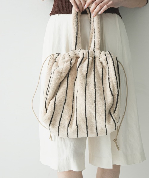 BONGUSTA（ボングスタ）の「BONGUSTA　NARAM HANDBAG（ハンドバッグ・レディース・アイボリー/キャメル/イエロー・-）」の14枚目の写真