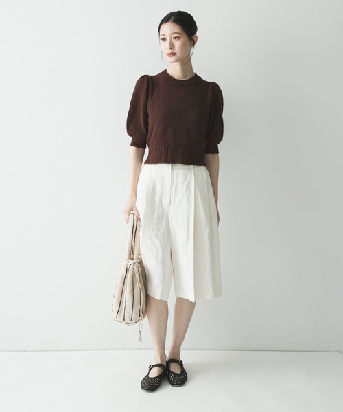 BONGUSTA（ボングスタ）の「BONGUSTA　NARAM HANDBAG（ハンドバッグ・レディース・アイボリー/キャメル/イエロー・-）」の16枚目の写真