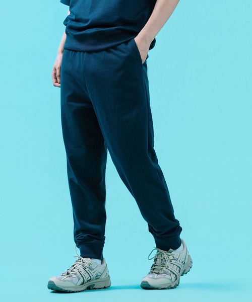 SIDEWAY STANCE(サイドウェイスタンス)の「【SIDEWAY STANCE】裏毛 ライトスウェット ジョガーパンツ(スウェットパンツ・メンズ・杢グレー/ブラック/ネイビー・LARGE/MEDIUM/SMALL/X-LARGE)」の3枚目の写真