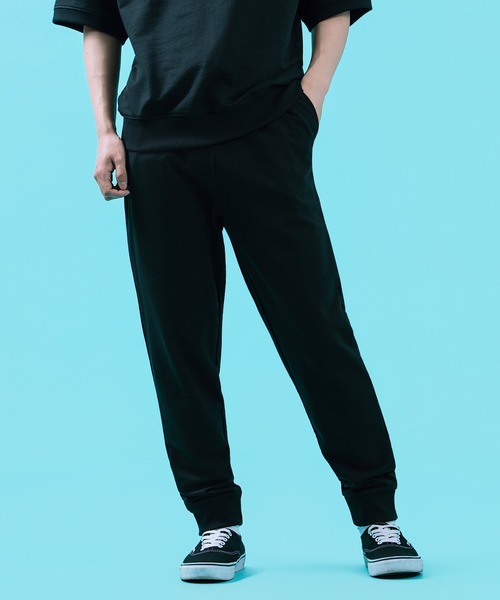 SIDEWAY STANCE(サイドウェイスタンス)の「【SIDEWAY STANCE】裏毛 ライトスウェット ジョガーパンツ(スウェットパンツ・メンズ・杢グレー/ブラック/ネイビー・LARGE/MEDIUM/SMALL/X-LARGE)」の20枚目の写真